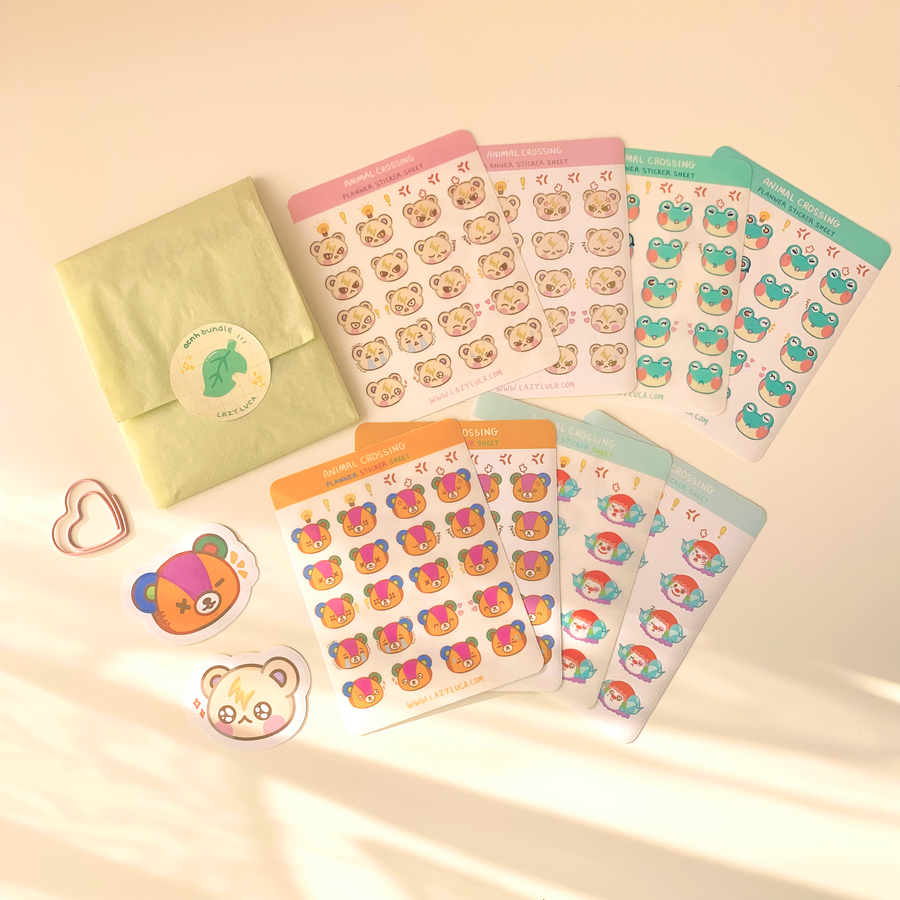 Cute Animals Stationery Bundle