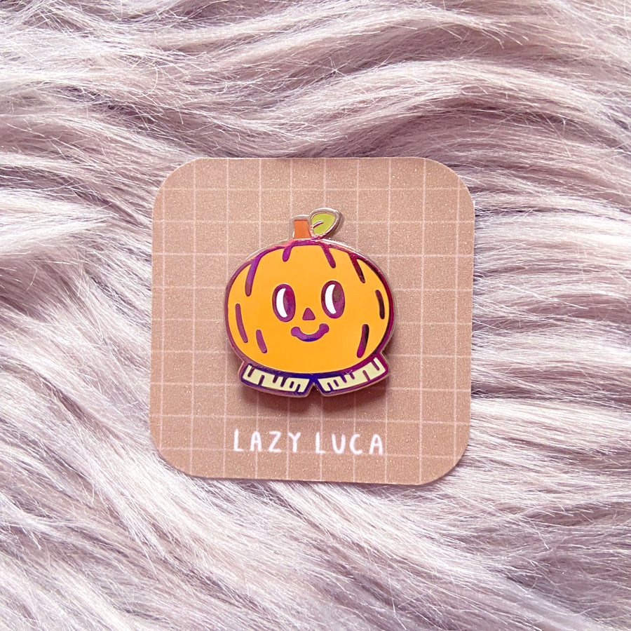 Pumpkin Boy Pin