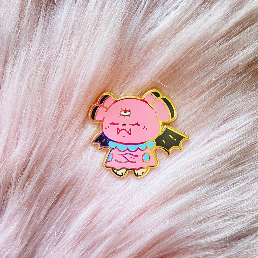 Third Eye Bulldog Pin