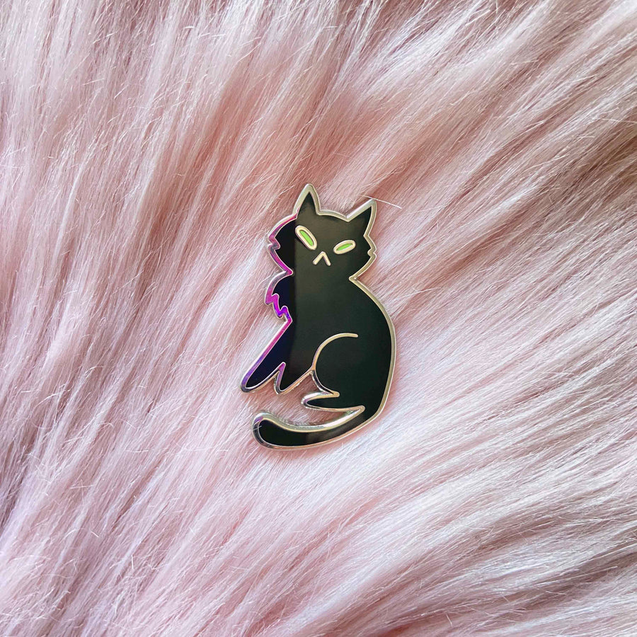 Cosmo Black Cat Pin