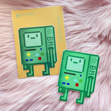 Pixel Art BMO Adventure Time Sticker
