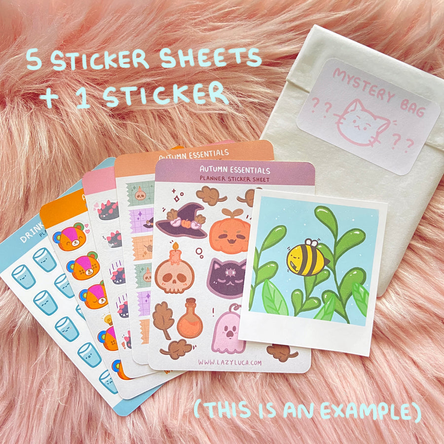 Mystery Imperfect Sticker Bags